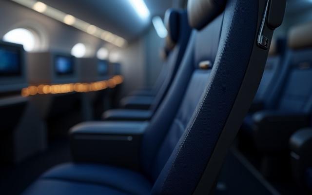 Luxurious carbon fiber aircraft seat shell with FST compliance