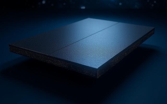 Advanced carbon fiber panel for space satellite applications