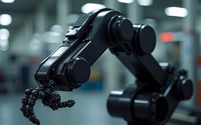 High performance carbon fiber robotic arm