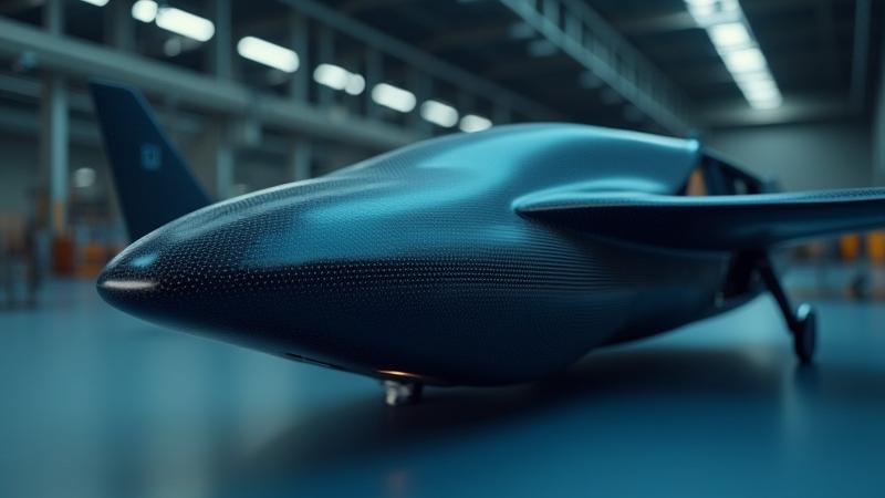 Aerospace carbon fiber components for UAVs and eVTOLs